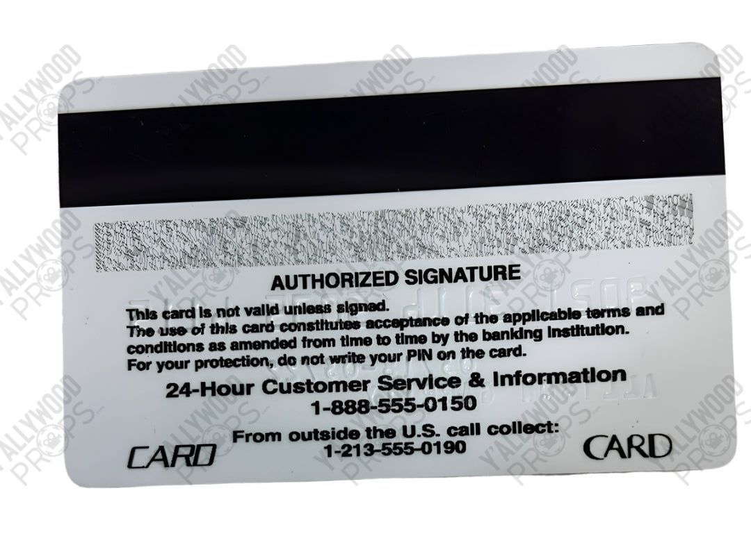 Allison Garrity Credit Card Greenland Movie Prop Y'allywood Props