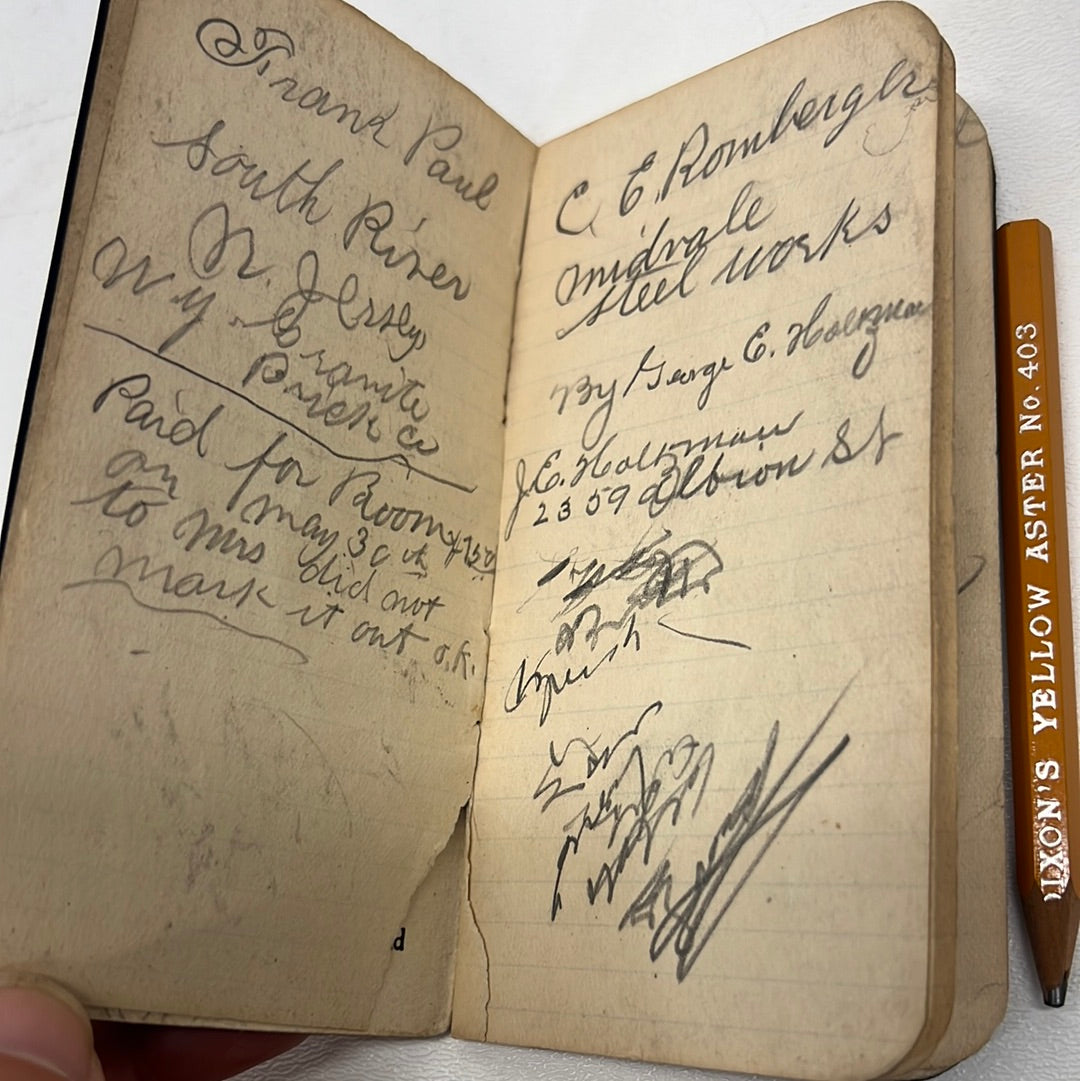 Reporter’s Notebook & Pencil Killers of the Flower Moon Movie Prop Y'allywood Props