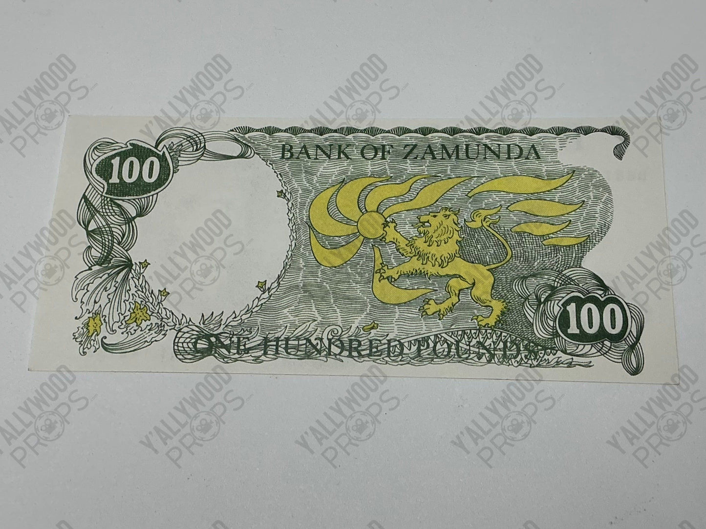 Bank Of Zamunda Note Coming 2 America (2021) Movie Prop Y'allywood Props