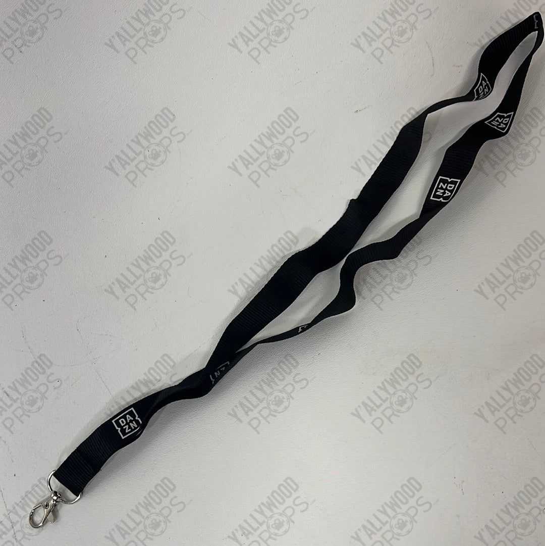 DAZN Lanyard from Creed 3 Movie Prop Y'allywood Props Black