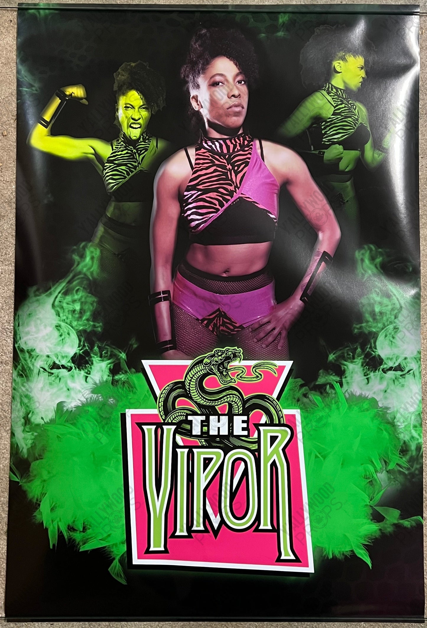The Vipor Poster S2E4 Heels (2021) Movie Prop Y'allywood Props