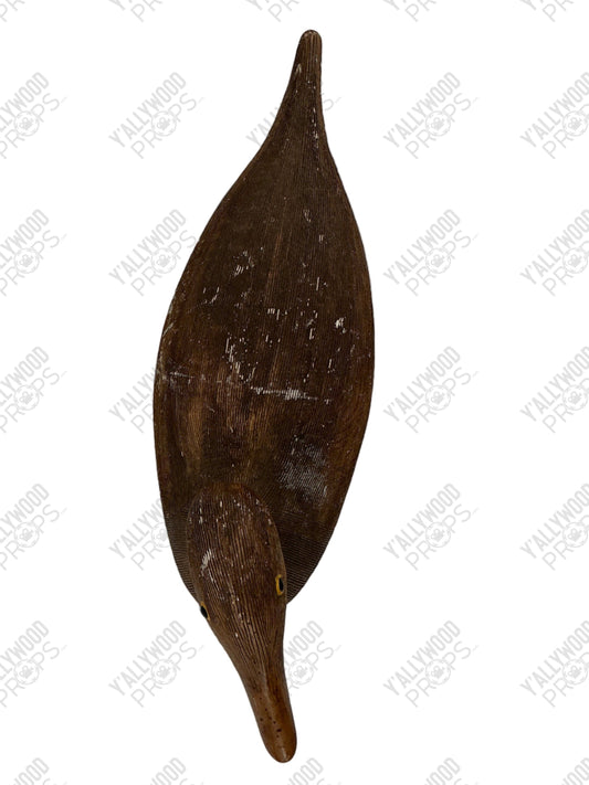 Duck Decoy from Hopper's Cabin Stranger Things (2016-2025) Movie Prop Y'allywood Props