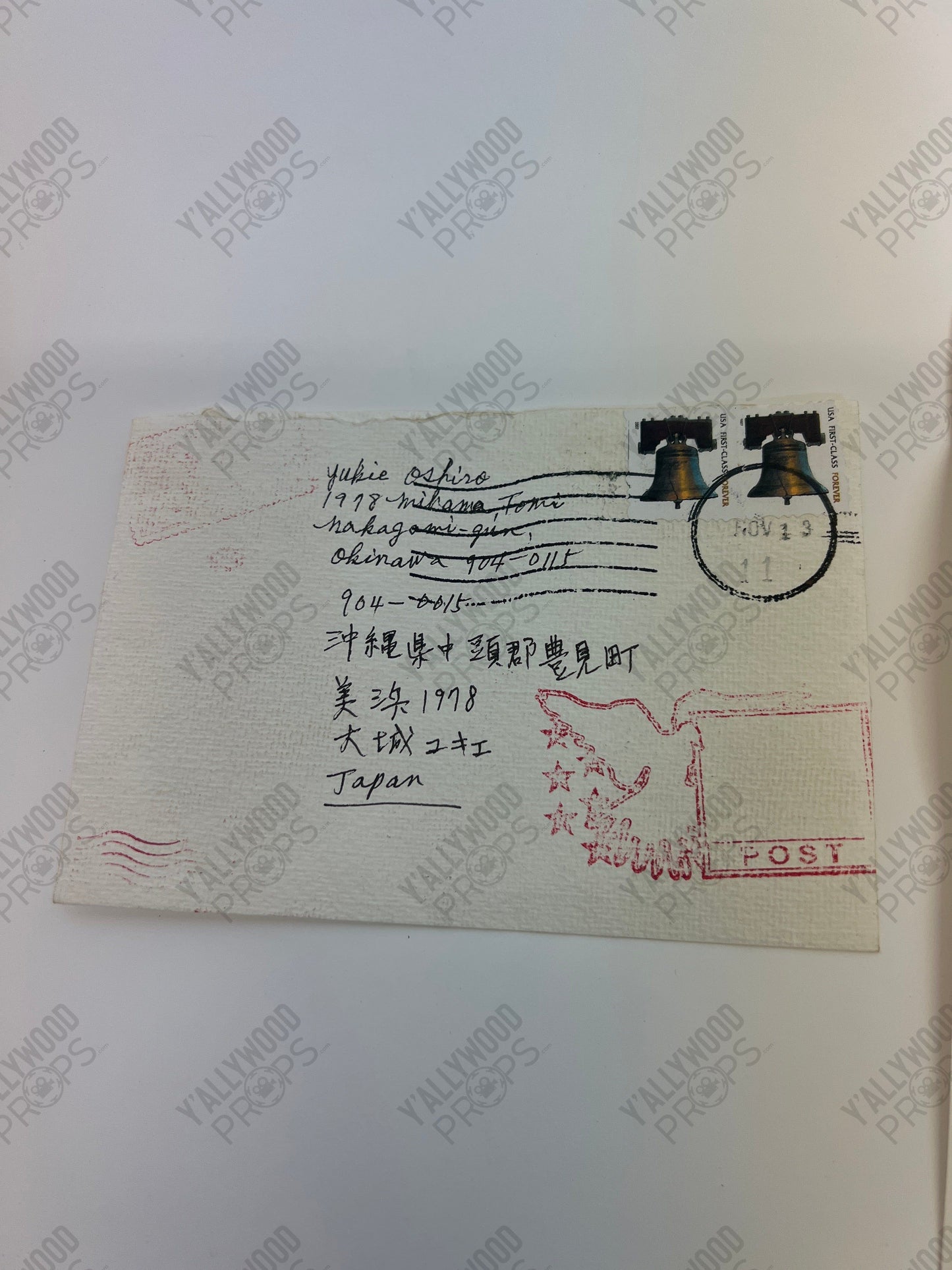 Mr Miyagi’s Letter to Yukie S3E4 Cobra Kai Movie Prop Y'allywood Props