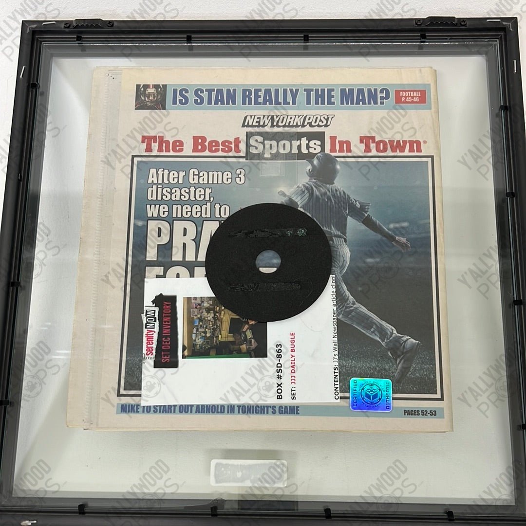 James Jonah Jameson Clippings Spider-man: No Way Home Movie Prop Y'allywood Props
