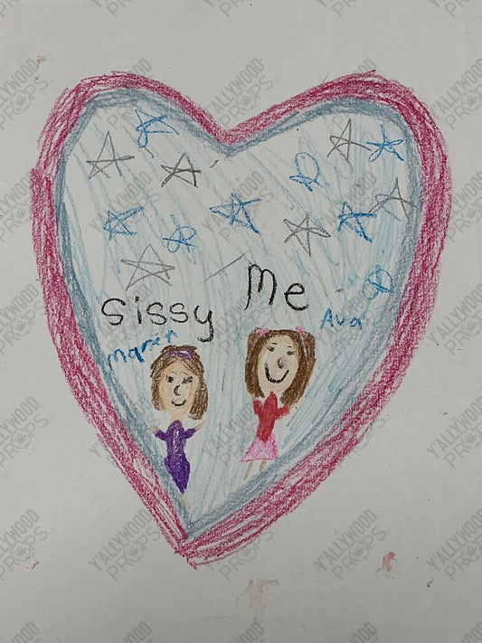 Ava & Maren's Artwork from The Beanie Bubble (2023) Movie Prop Y'allywood Props Picture #2 Screen Used