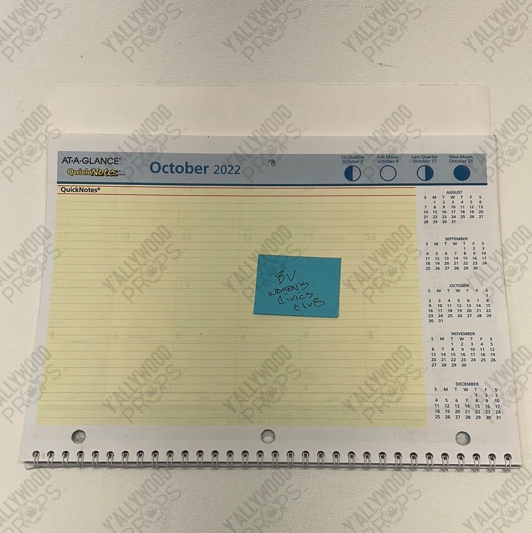 Paula, Tigress’ Calendar S3E10 Stargirl TV Series Movie Prop Y'allywood Props