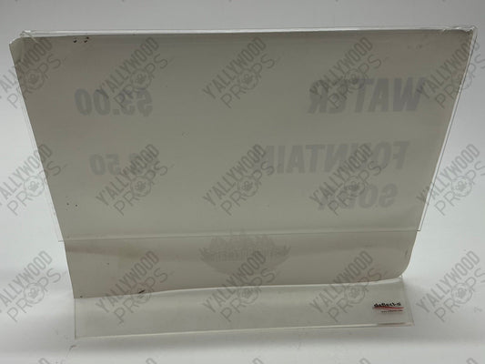 Super Fan Expo Concessions Sign S2E4 Heels (2021) Movie Prop Y'allywood Props