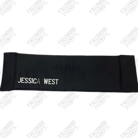 Obliterated Production Used Chairback Movie Prop Y'allywood Props