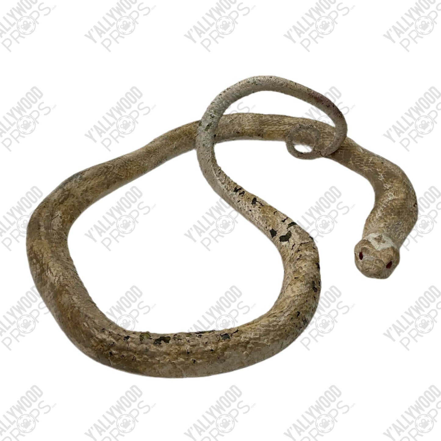 Albino Cobra Stand In Prop S6E2 Cobra Kai Movie Prop Y'allywood Props Snake 2