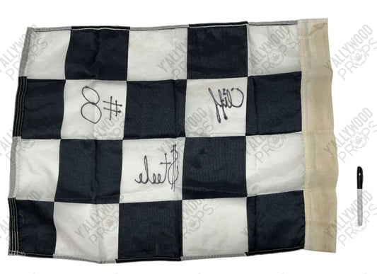 Cliff Steele Autographed Race Flag S1E13 Doom Patrol Movie Prop Y'allywood Props