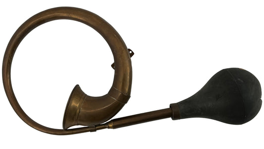 Antique Brass Car Horn Prop Killers of the Flower Moon (2023) Movie Prop Y'allywood Props