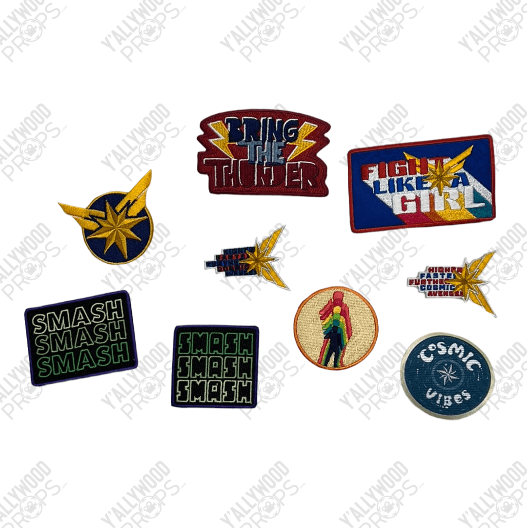 AvengerCon Patches Ms Marvel TV Show Movie Prop Y'allywood Props
