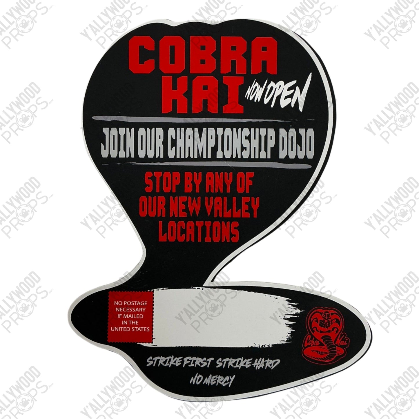 Carmen's Mail S5E7 Cobra Kai Movie Prop Y'allywood Props Championship Dojo Production Back up 2