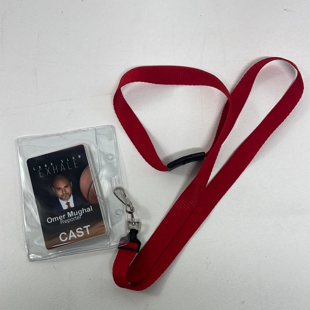 Long Slow Exhale Cast ID Badges Movie Prop Y'allywood Props