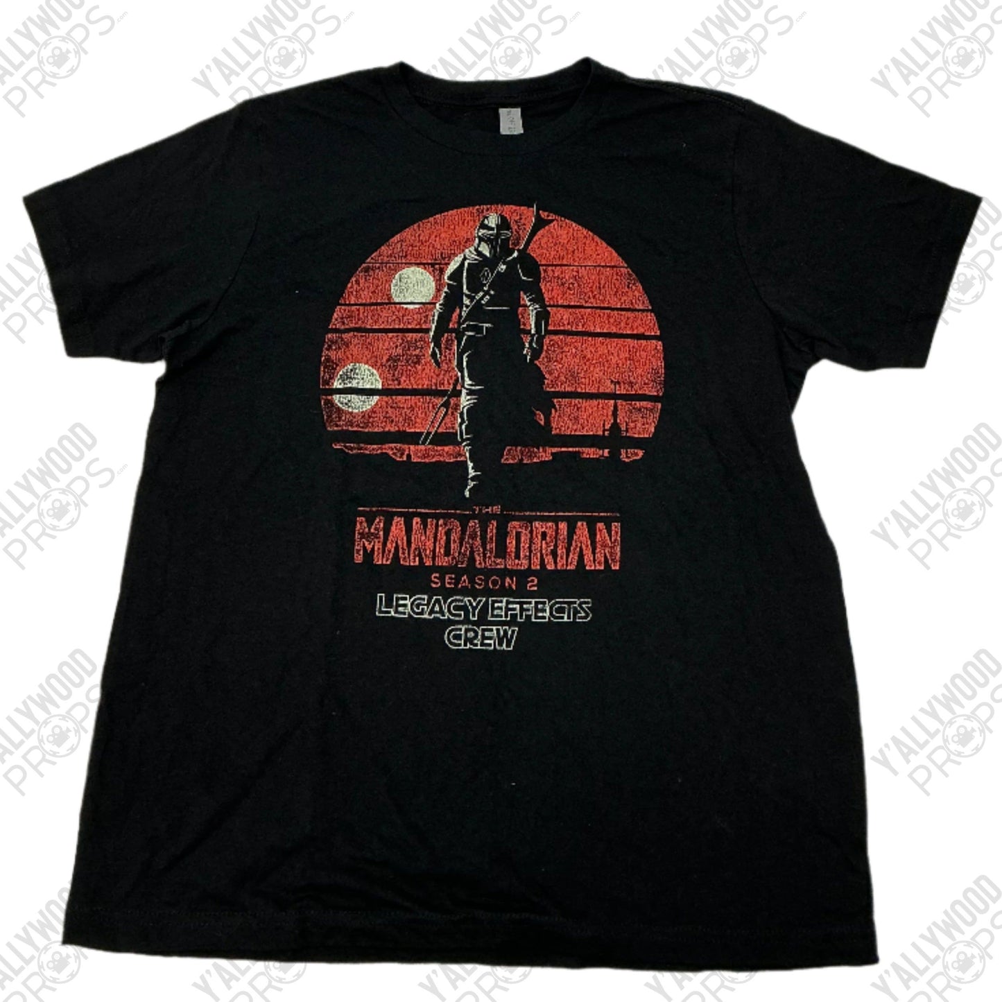 Mandalorian (2019) S2 T-Shirt Cast & Crew Gift Wearable Wardrobe Y'allywood Props