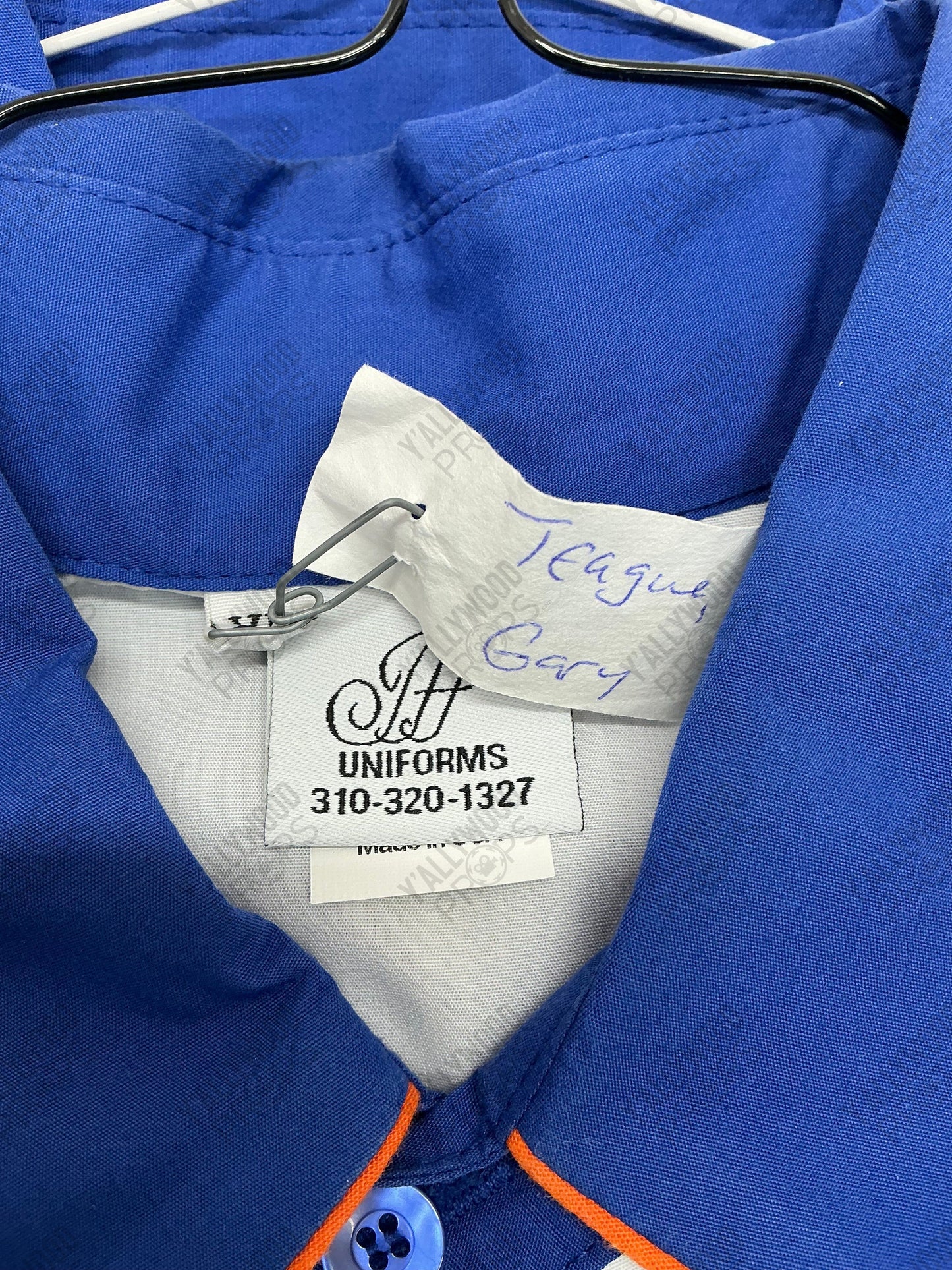 Valstar Racing Pit Crew Shirt Doom Patrol (2019) Wearable Wardrobe Y'allywood Props