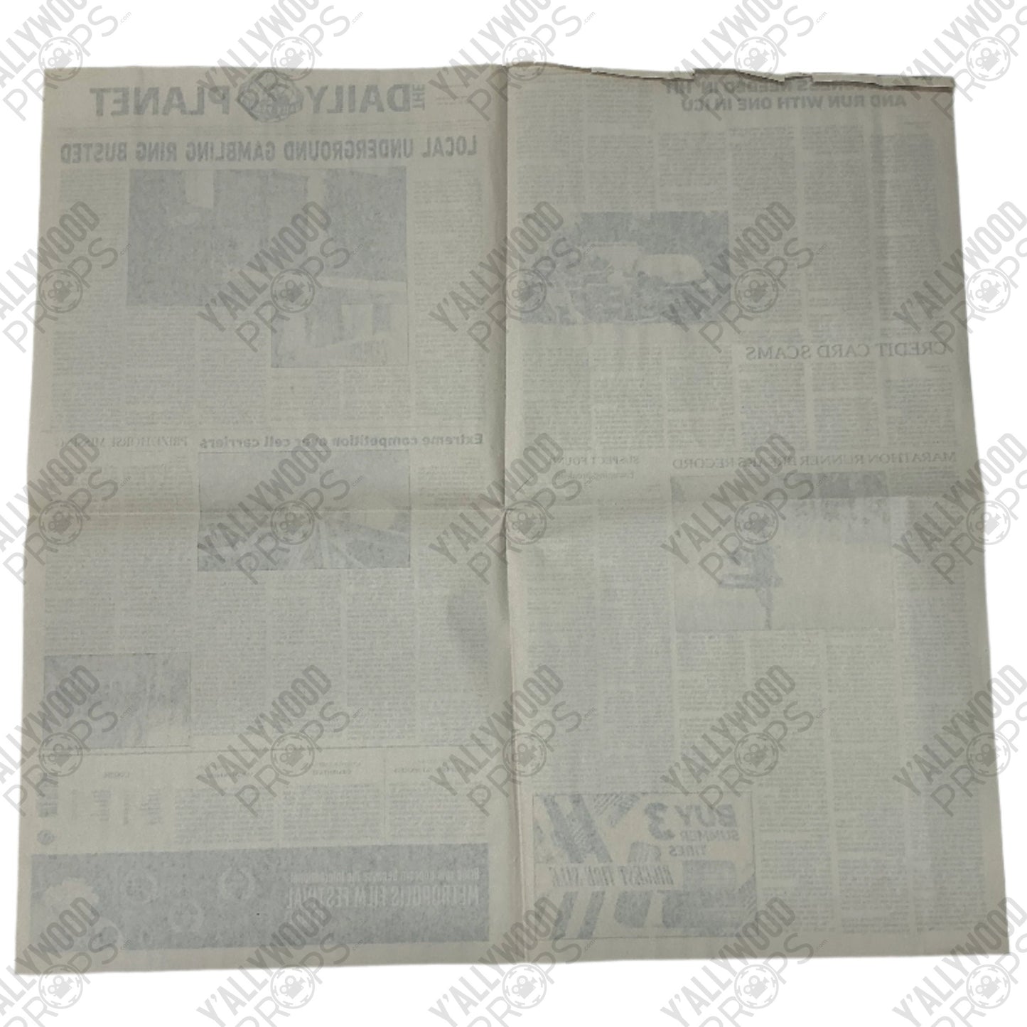 The Daily Planet Newspaper Superman & Lois (2021-2024) Movie Prop Y'allywood Props