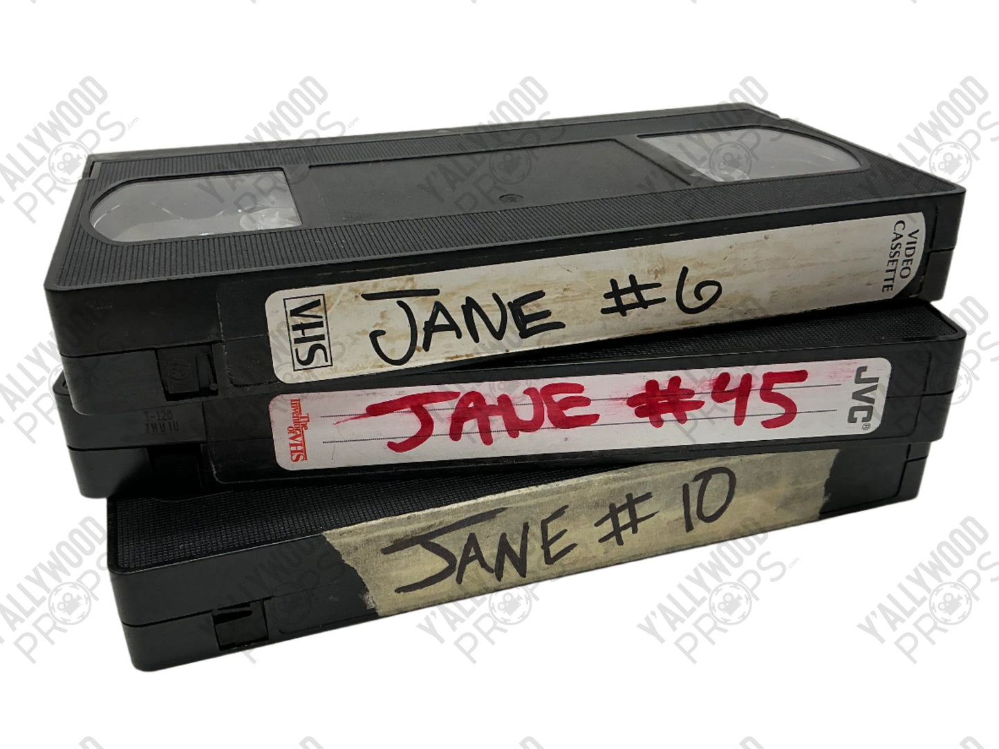 Nile's Jane VHS Tapes S4E11 Doom Patrol (2019) Movie Prop Y'allywood Props