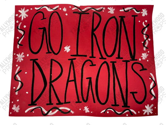 Sekai Taikai Tournament Fan Signs S6 Cobra Kai Movie Prop Y'allywood Props Sign 37 25x20" Screen Used