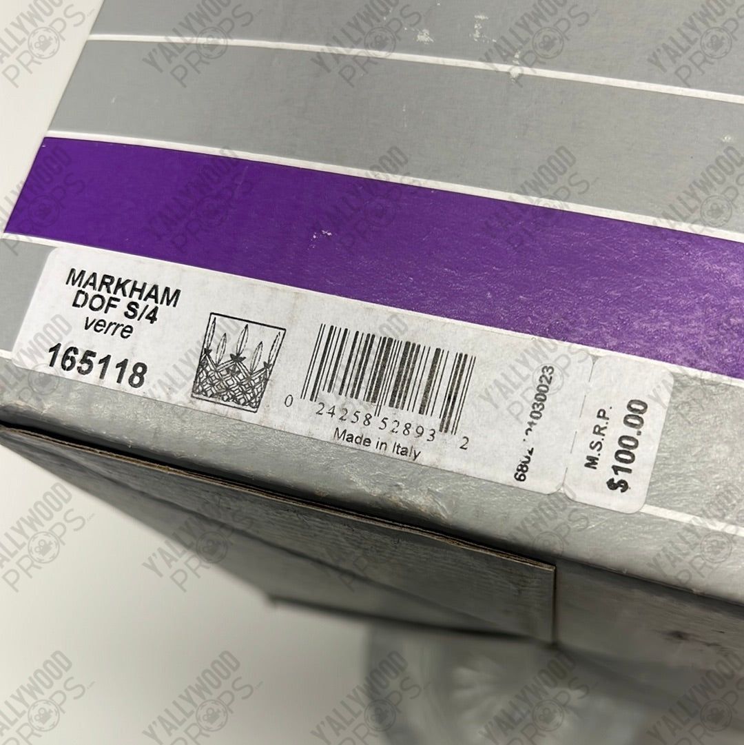 Nile’s & Willoughby’s Gin Glasses S2E1 Doom Patrol Movie Prop Y'allywood Props