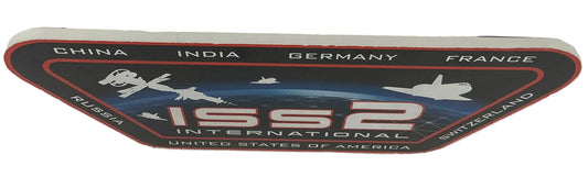 ISS 2 Logo Sign Geostorm (2017) Movie Prop Y'allywood Props