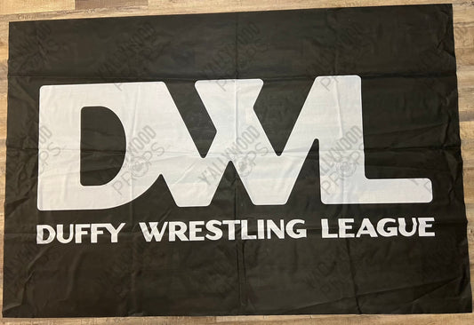 Black DWL Flag, Heels (2021) Movie Prop Y'allywood Props 4x6' no trim