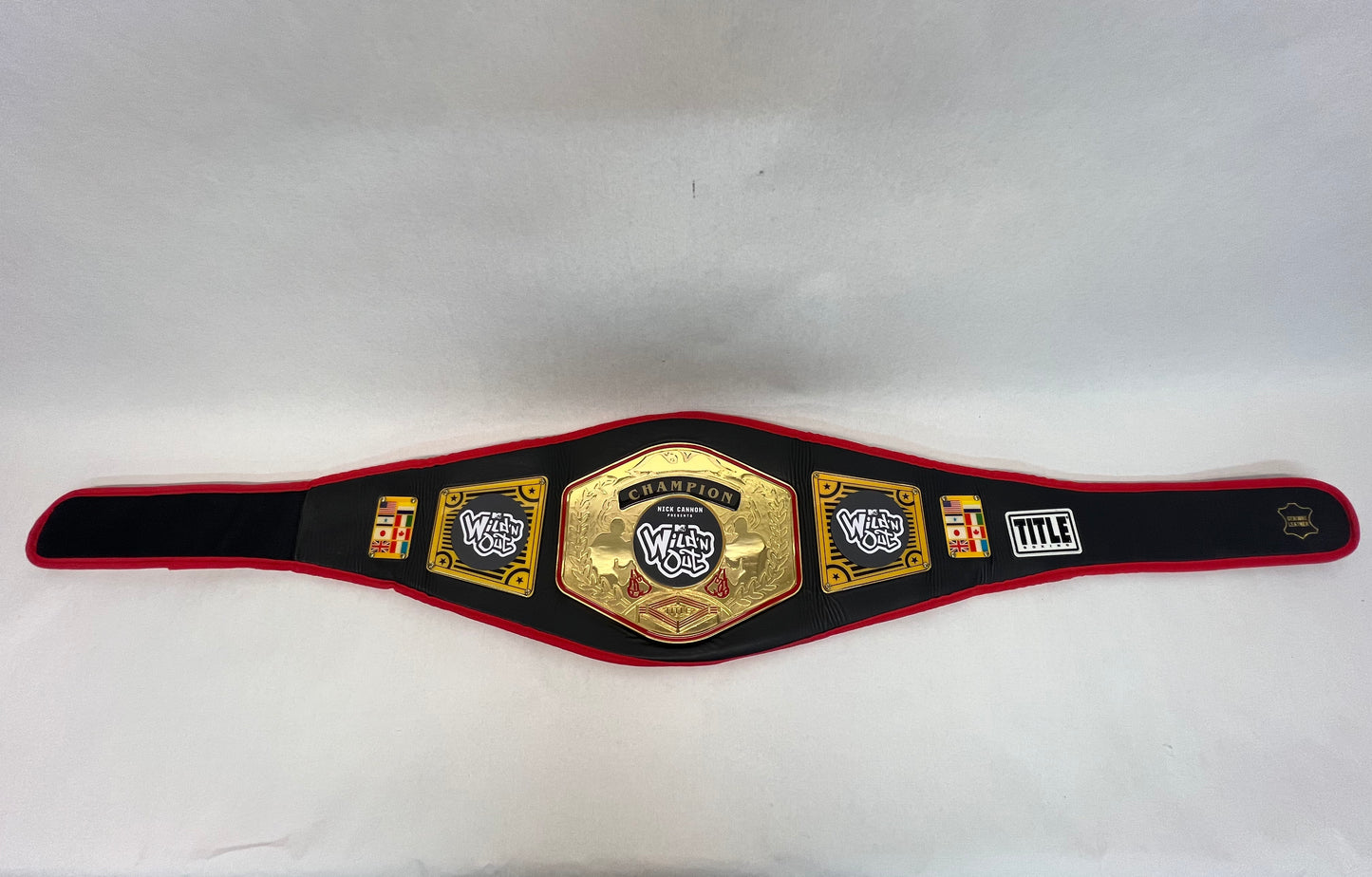 Nick Cannon's Wild 'N Out Championship Belt Movie Prop Y'allywood Props