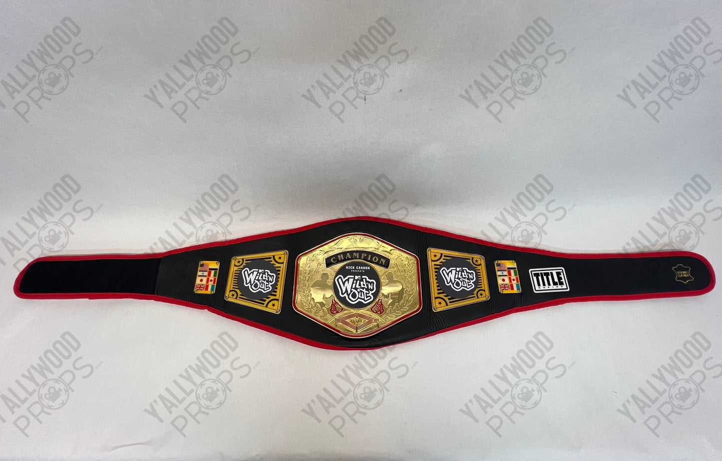 Nick Cannon's Wild 'N Out Championship Belt Movie Prop Y'allywood Props