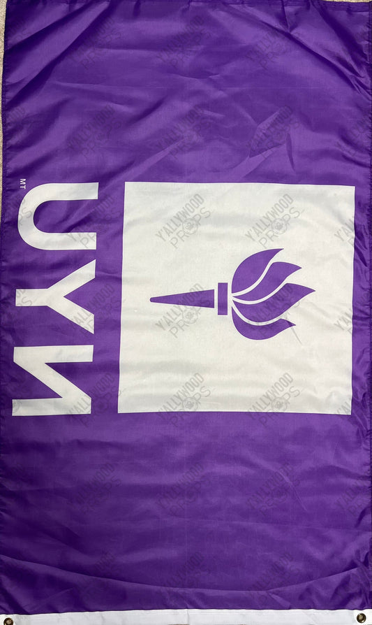 NYU Flag On-Screen Jumanji Next Level Movie Prop Y'allywood Props
