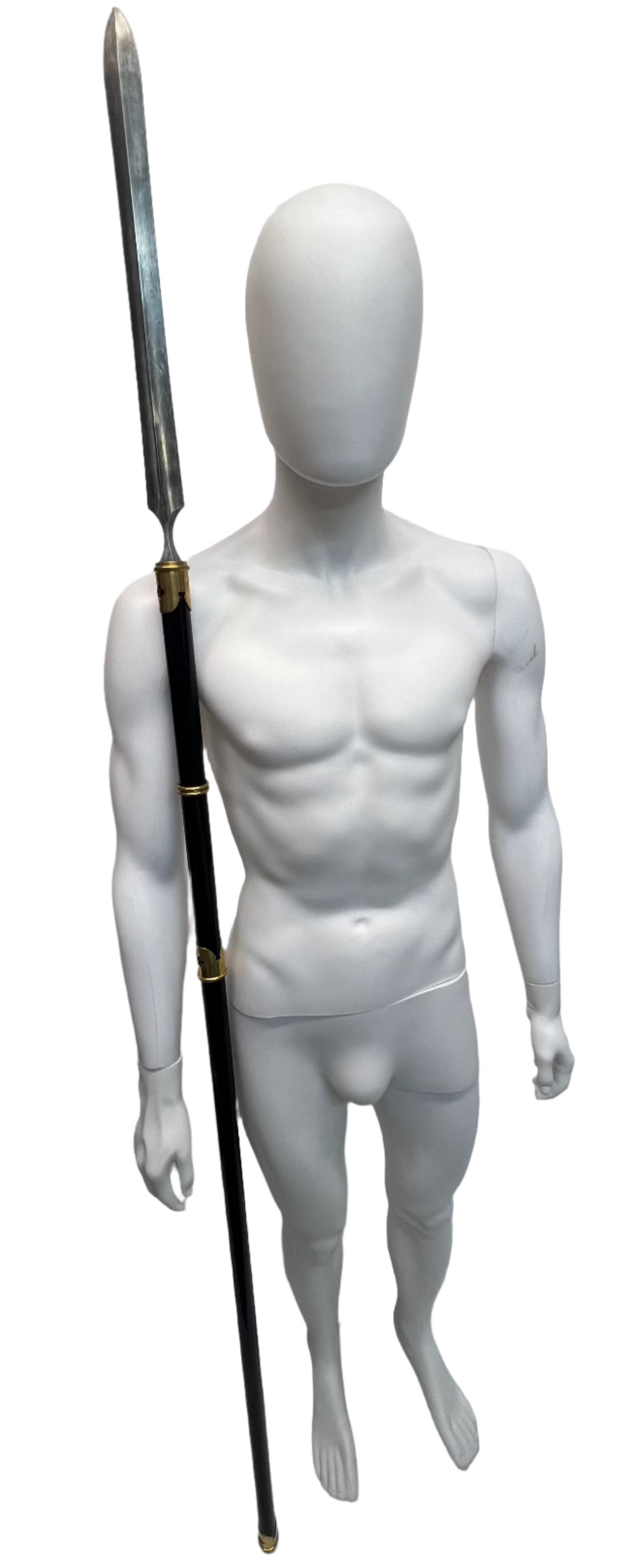 Japanese Yari Spear Westworld & 47 Ronin (Metal Blade) Movie Prop Y'allywood Props