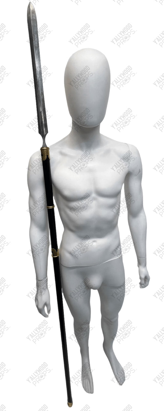 Japanese Yari Spear Westworld & 47 Ronin (Metal Blade) Movie Prop Y'allywood Props