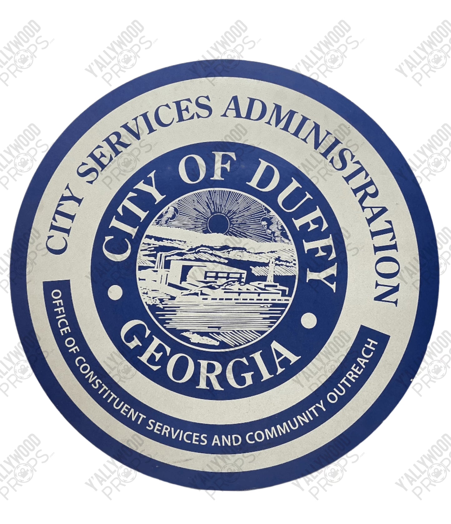 City Services Administration Heels (2021) Movie Prop Y'allywood Props