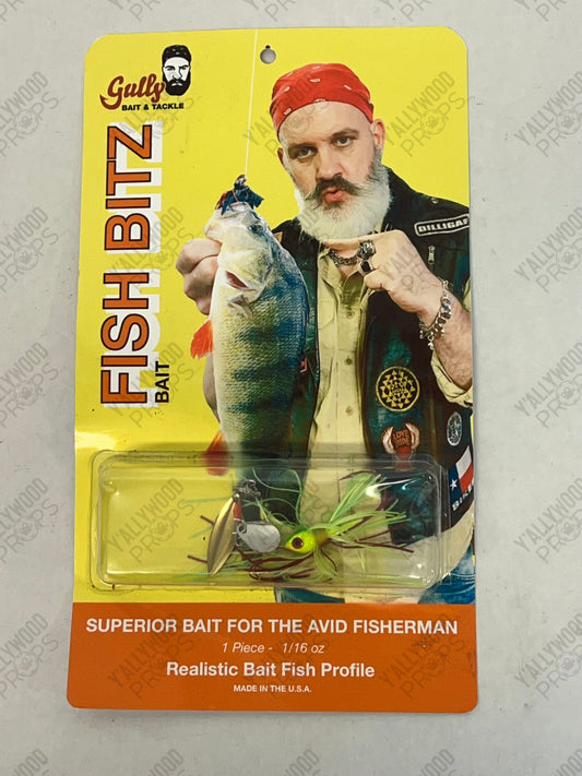 Gully Bait & Tackle Fishing Lure, Heels (2021) Movie Prop Y'allywood Props Spinner Bait
