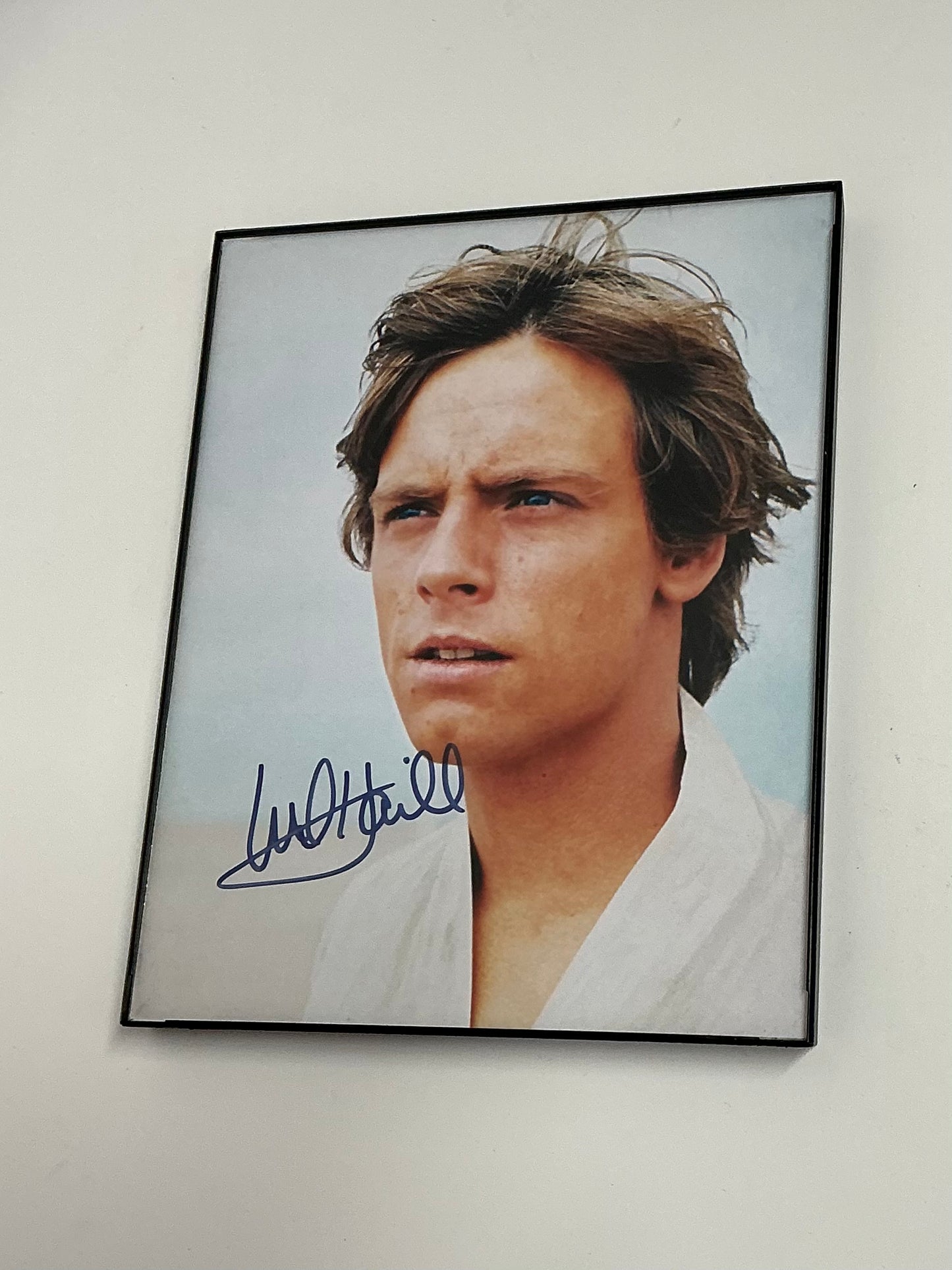 Mark Hamill Signed 8"x10" Luke Skywalker Star Wars Autograph Y'allywood Props