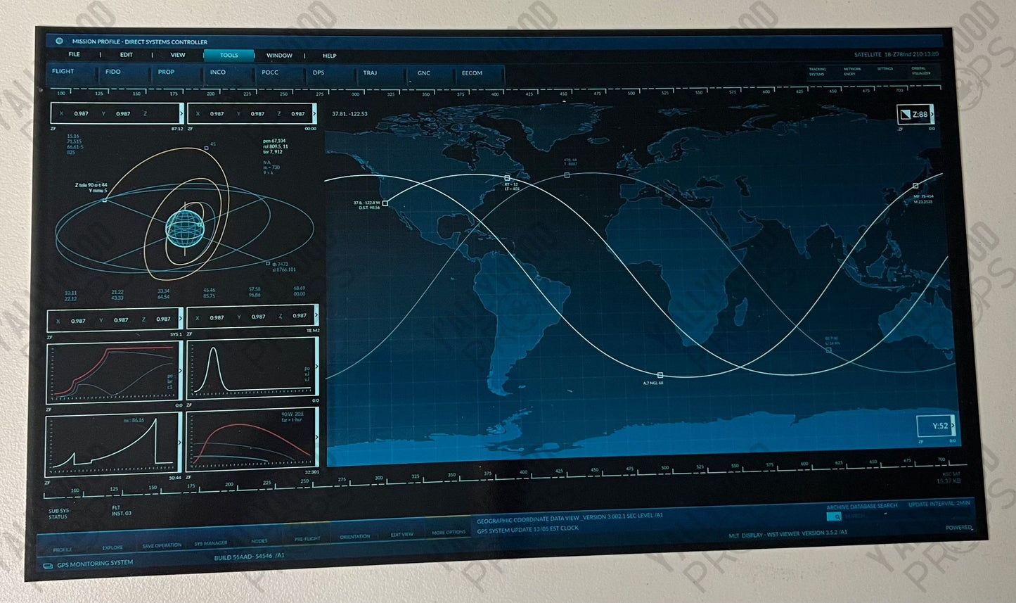 Life Foundation Monitor Screen Venom Movie Prop Y'allywood Props