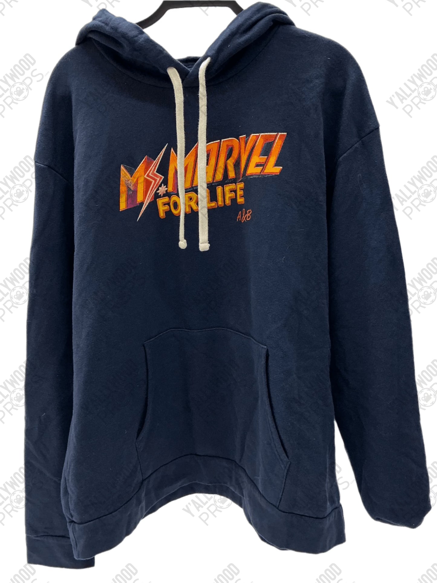 Ms. Marvel Hoodie Sweatshirt Cast & Crew Gift XL Wardrobe Y'allywood Props