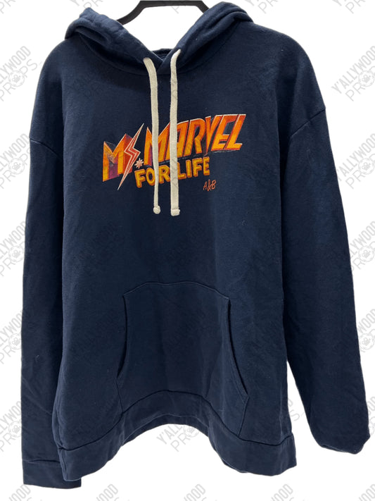 Ms. Marvel Hoodie Sweatshirt Cast & Crew Gift XL Wardrobe Y'allywood Props