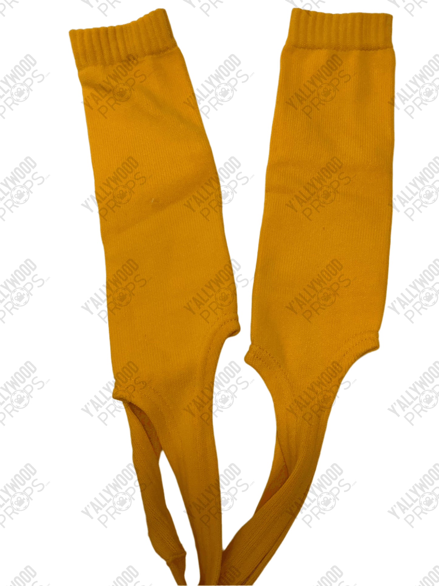 Cloverton Yellow Jackets Baseball Hat Doom Patrol (2019) Wearable Wardrobe Y'allywood Props Sock Stirrup (Used)