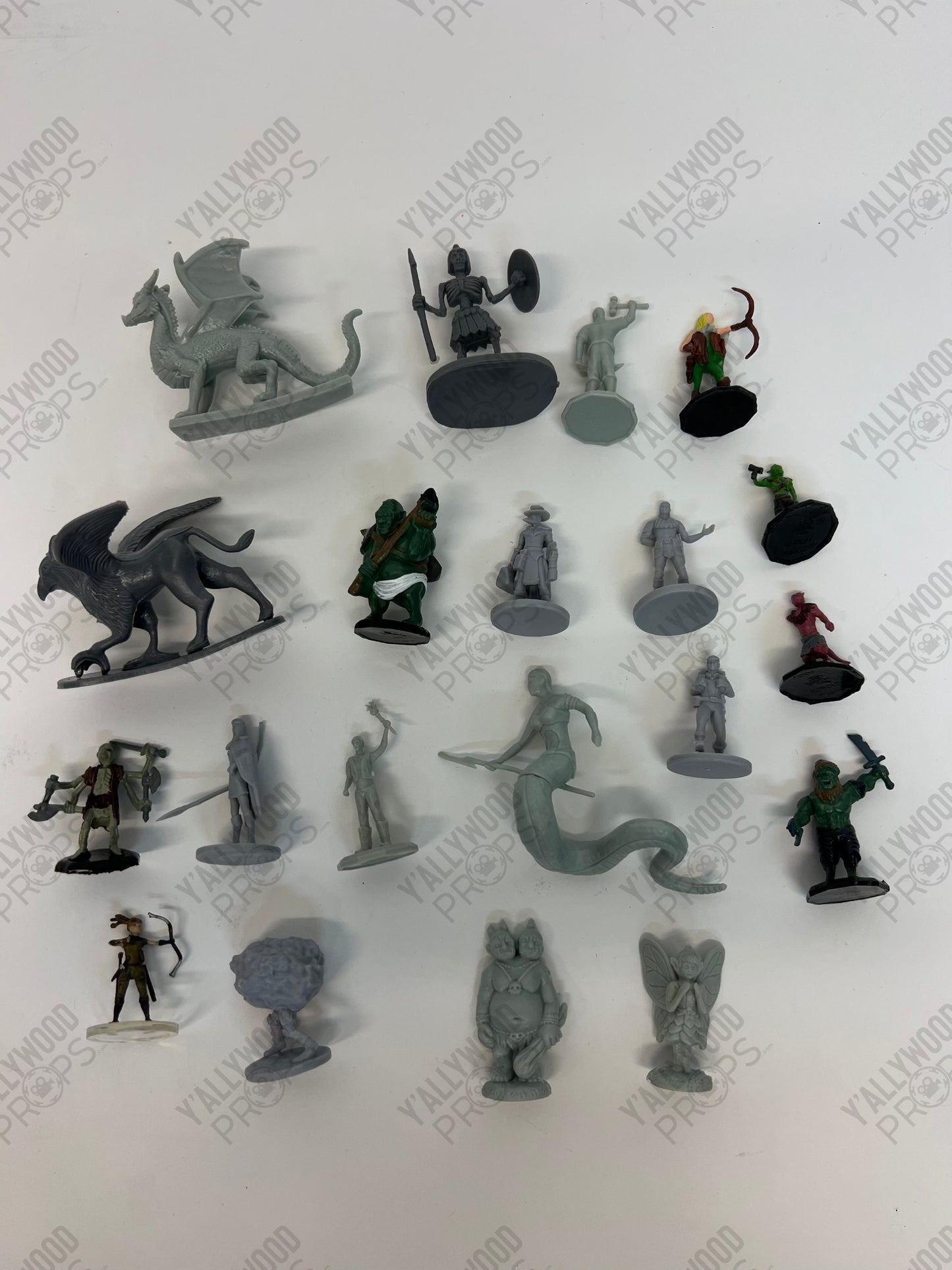 Stingray's D&D Game Set-up S5E9 Cobra Kai Movie Prop Y'allywood Props Figure Lot 4