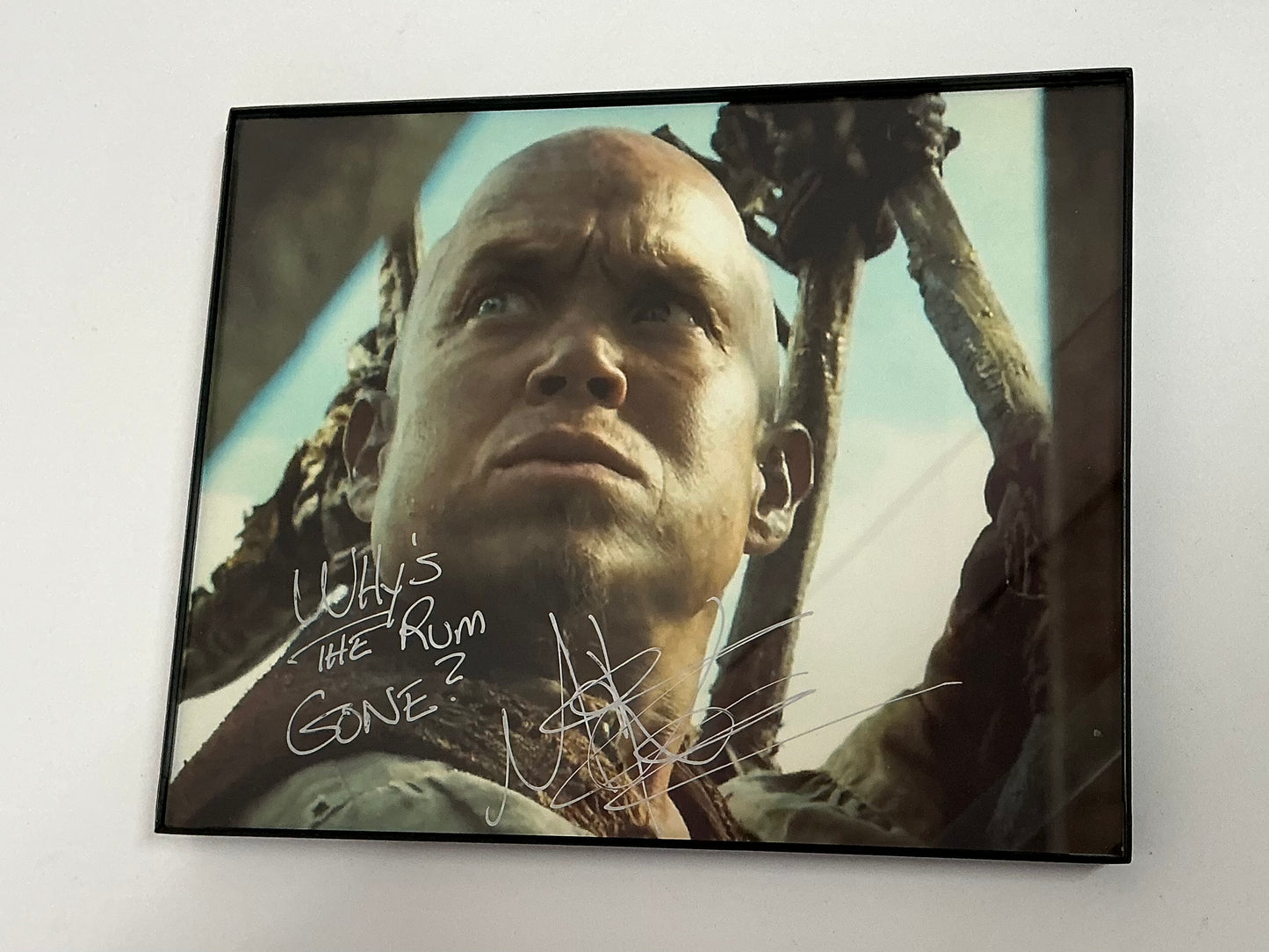 Martin Klebba Signed 8x10" Pirates of the Caribbean Autograph Y'allywood Props
