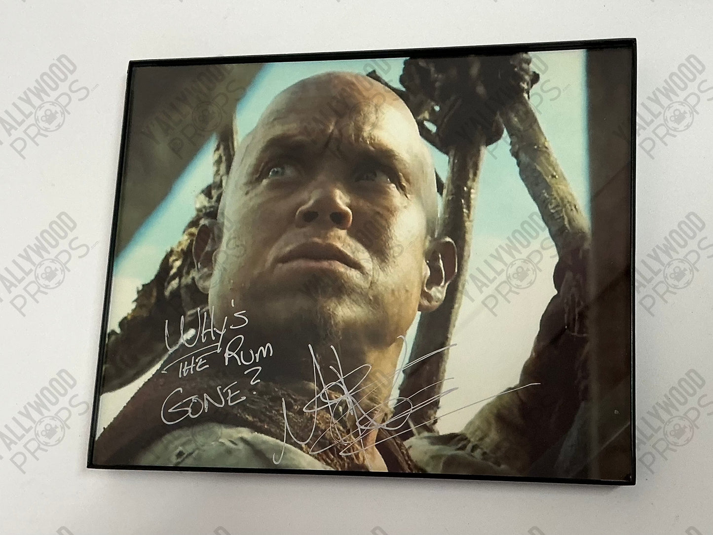 Martin Klebba Signed 8x10" Pirates of the Caribbean Autograph Y'allywood Props