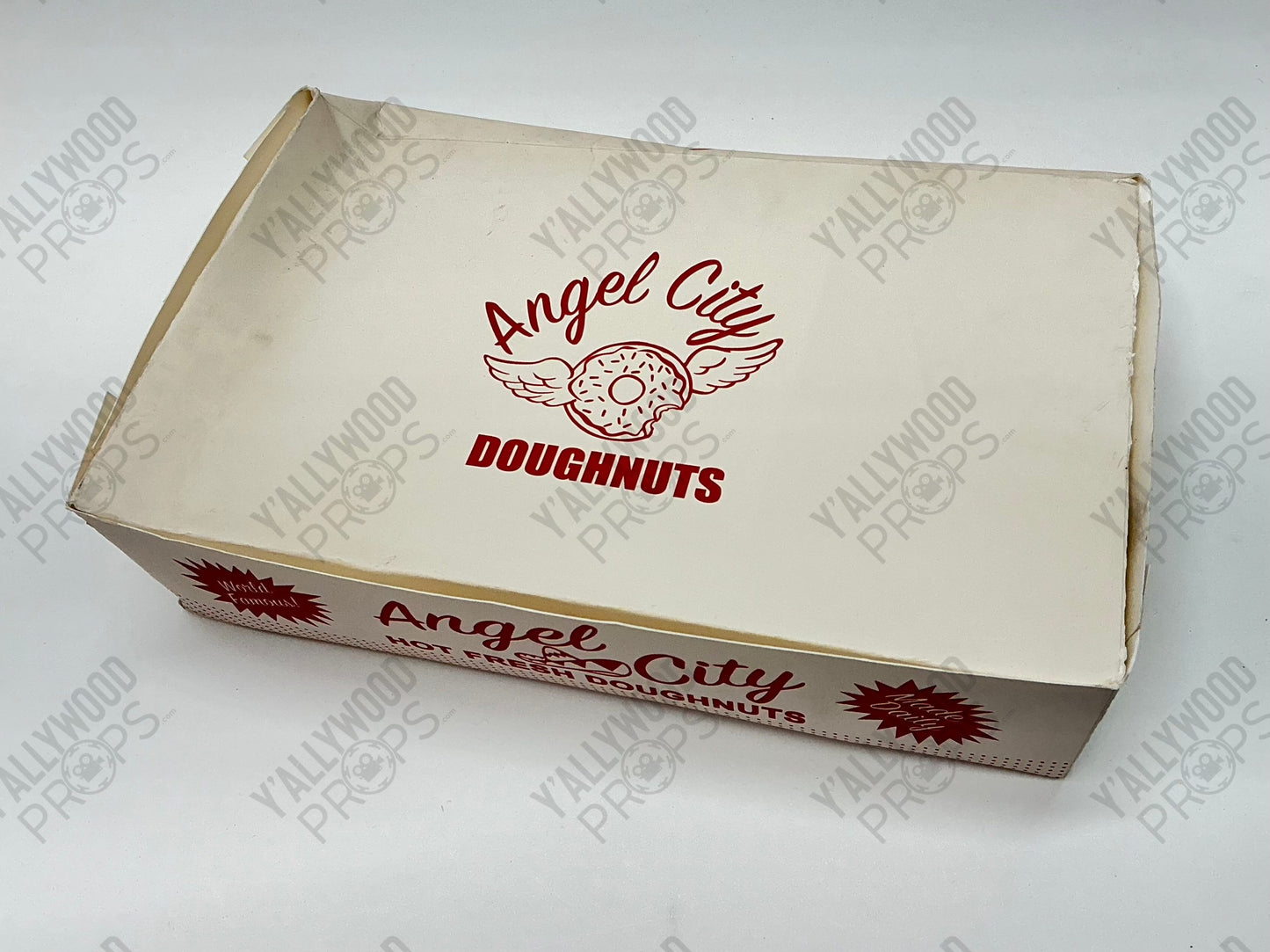 Angel City Doughnuts Box Den of Thieves (2018) Movie Prop Y'allywood Props