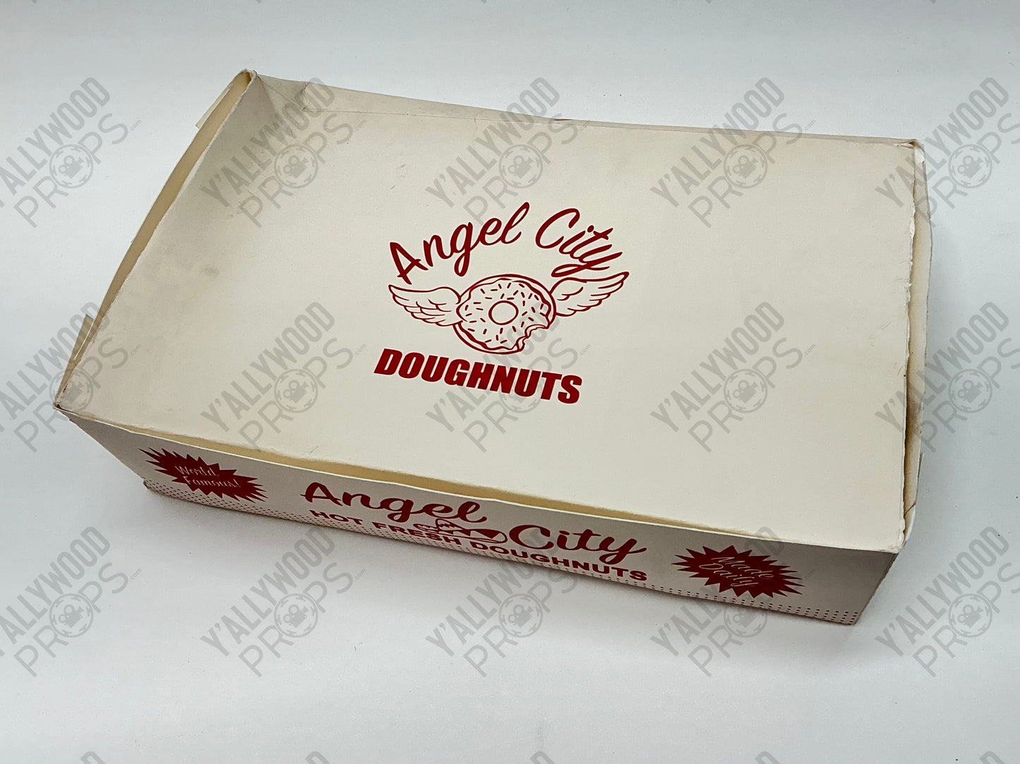 Angel City Doughnuts Box Den of Thieves (2018) Movie Prop Y'allywood Props