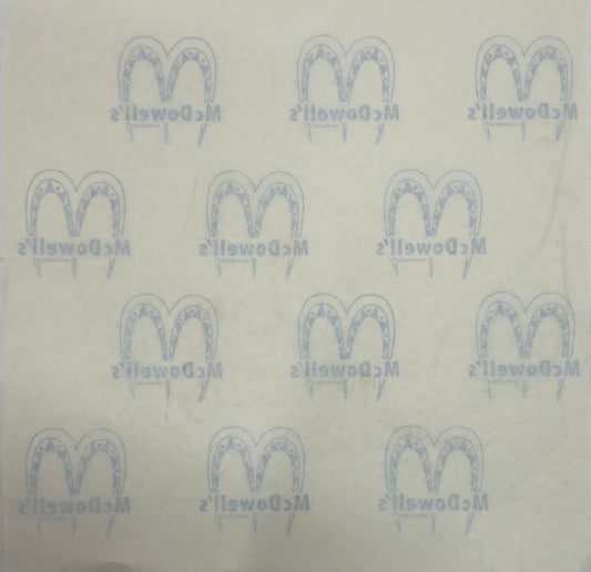 McDowell's Burger Wrap Coming 2 America (2021) Movie Prop Y'allywood Props