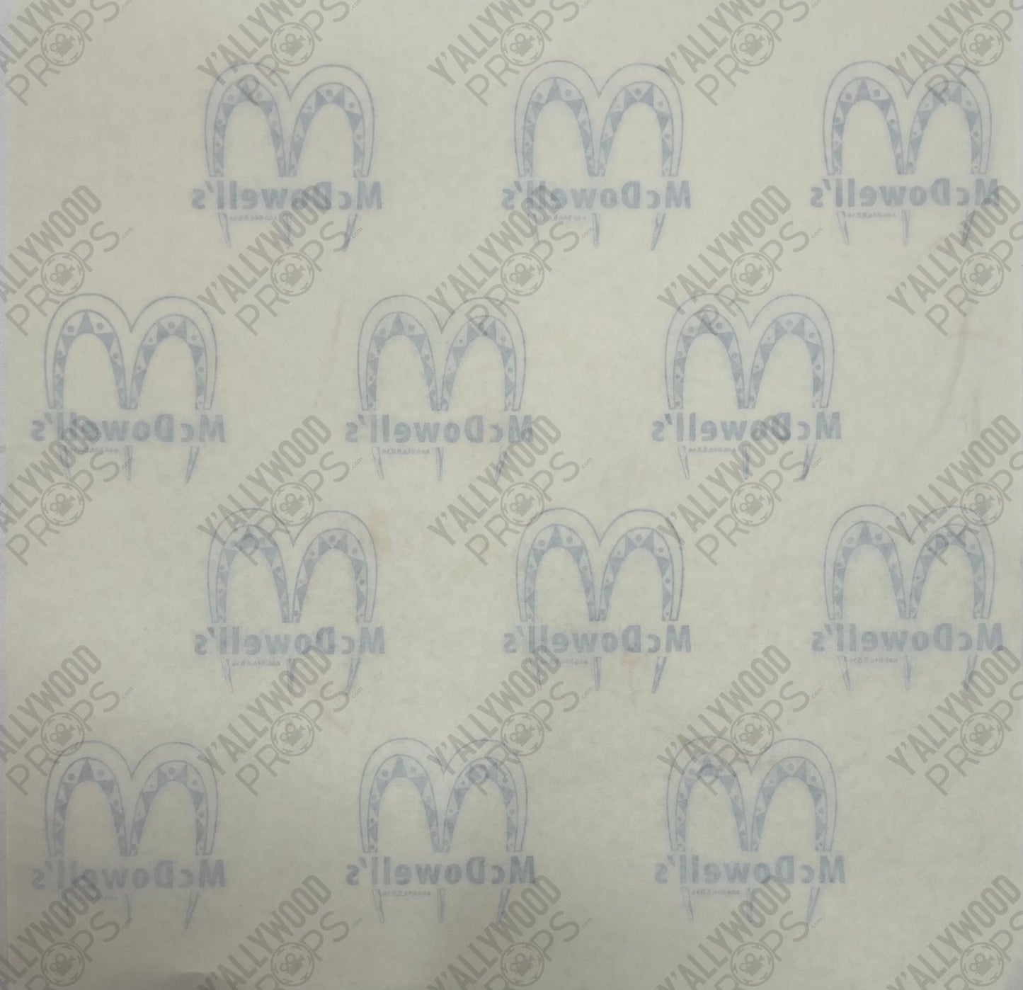 McDowell's Burger Wrap Coming 2 America (2021) Movie Prop Y'allywood Props