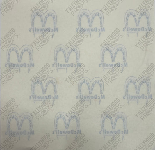 McDowell's Burger Wrap Coming 2 America (2021) Movie Prop Y'allywood Props