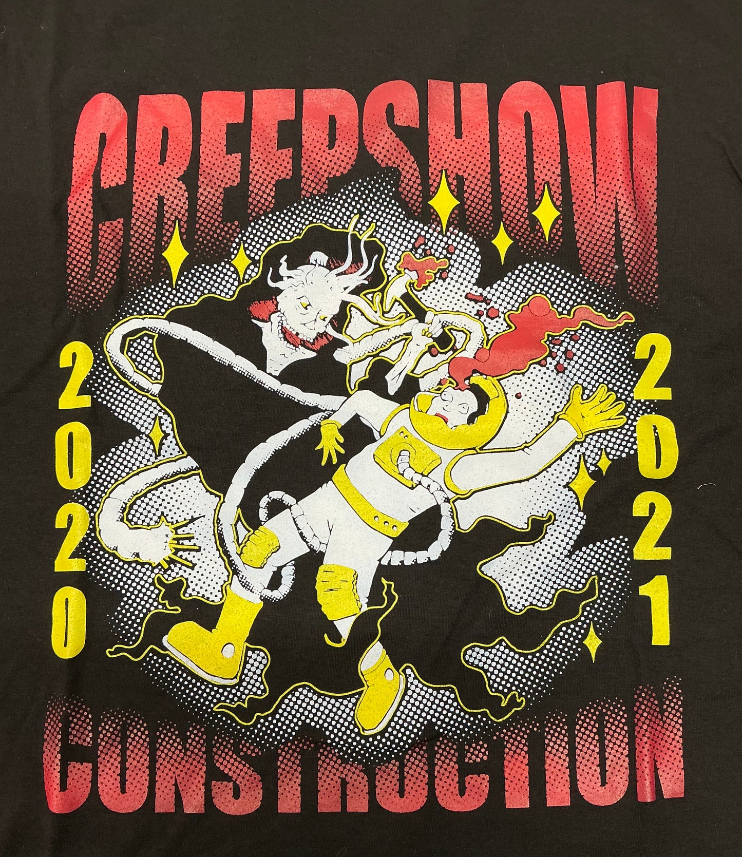 Creepshow T-Shirt XL Cast & Crew Gift TV Series (2019-2023) Memorabilia Y'allywood Props