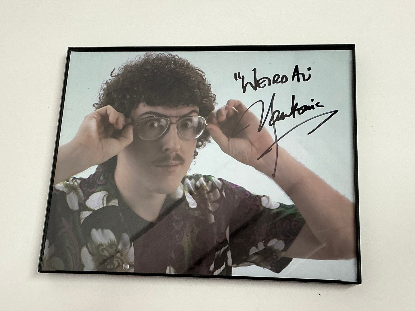 Weird Al Yankovic Signed 8x10" Photo Autograph Y'allywood Props