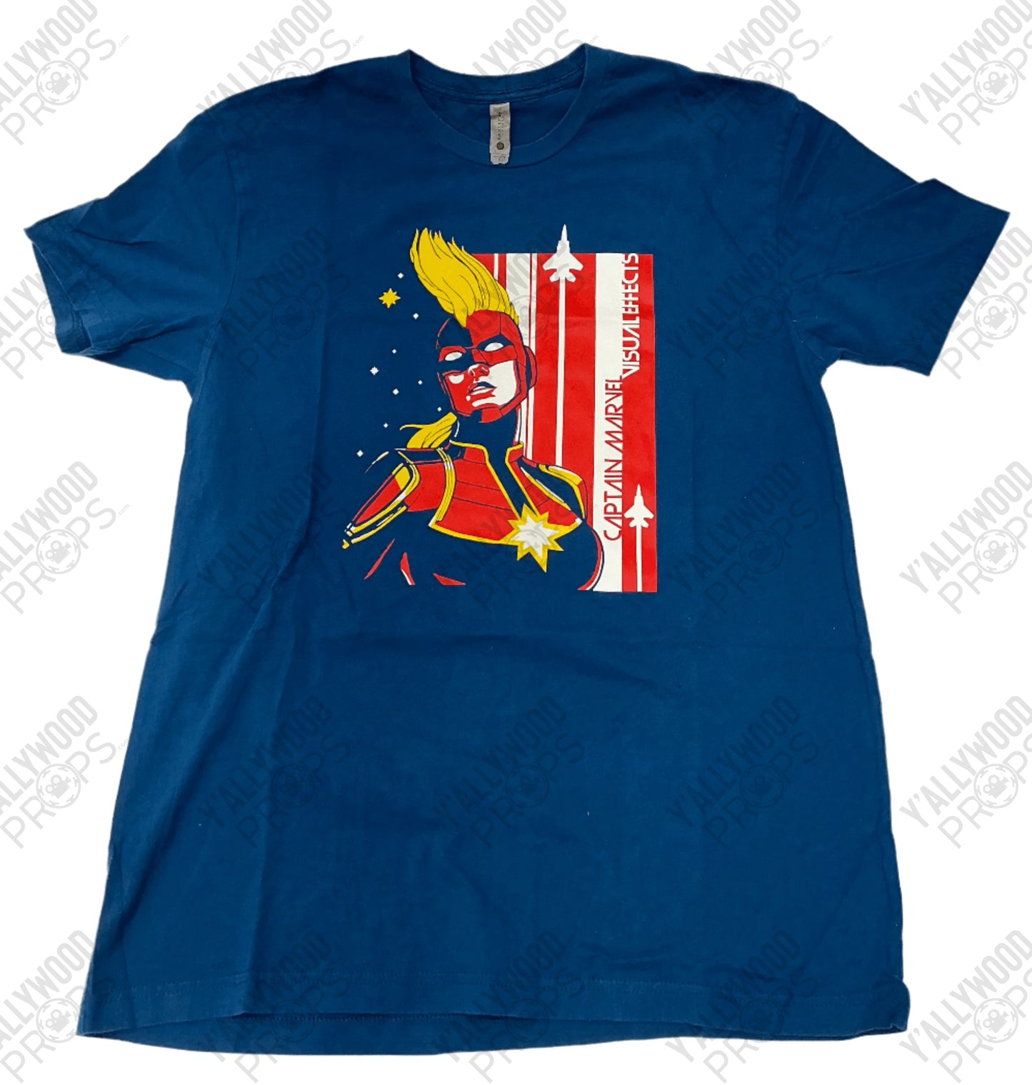 Captain Marvel T-Shirt Cast & Crew Gift (2019) Wardrobe Y'allywood Props
