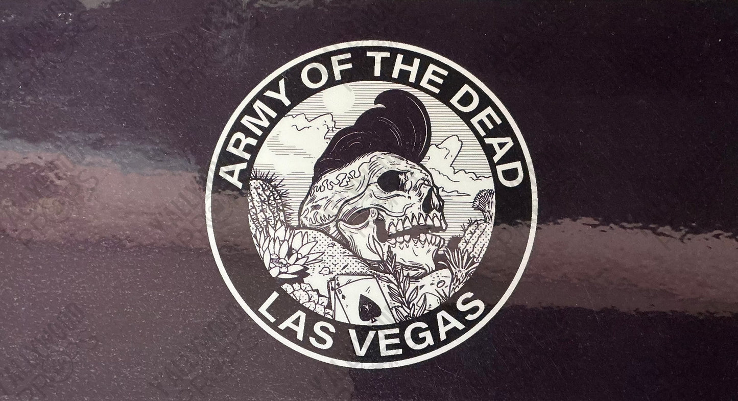 Cast & Crew Parking Pass Army of the Dead (2021) Memorabilia Y'allywood Props
